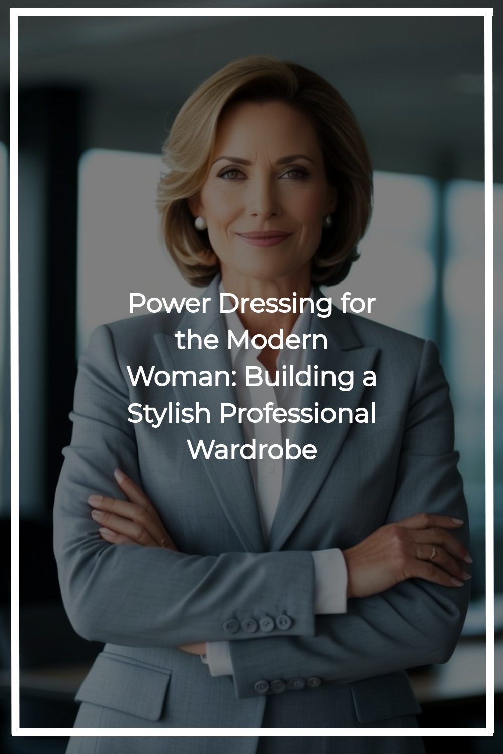 Dress with Purpose: Power Dressing Essentials 7 Power Dressing for the Modern Woman Building a Stylish Professional Wardrobe generated pin 2960